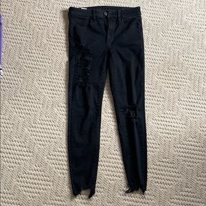 American Eagle ripped jeans